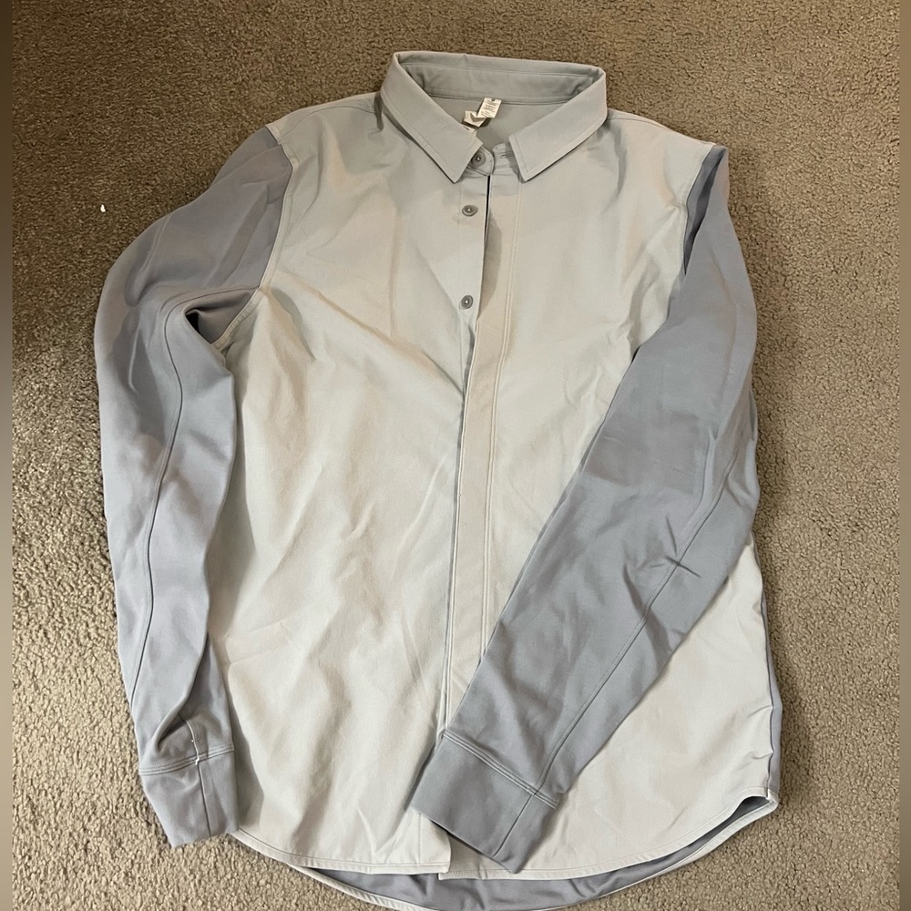 Lululemon Two Toned Button Down Shirt